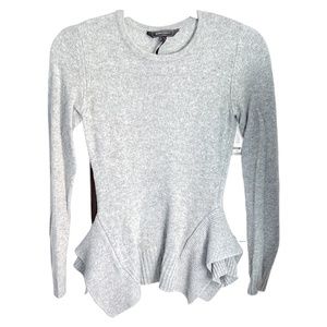 BCBGMaxAzria Asymmetrical Light Sweater